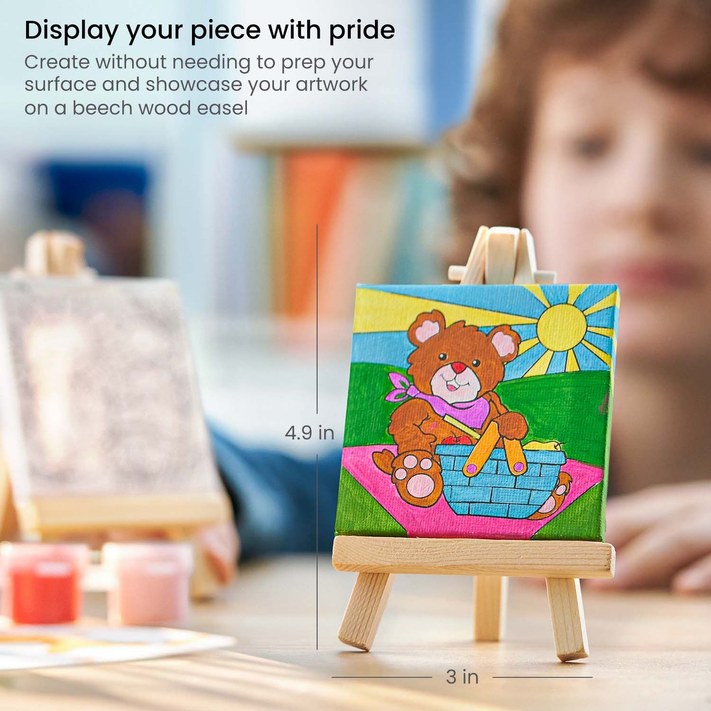 The Mini Canvas Painting Kit 7-9 Years