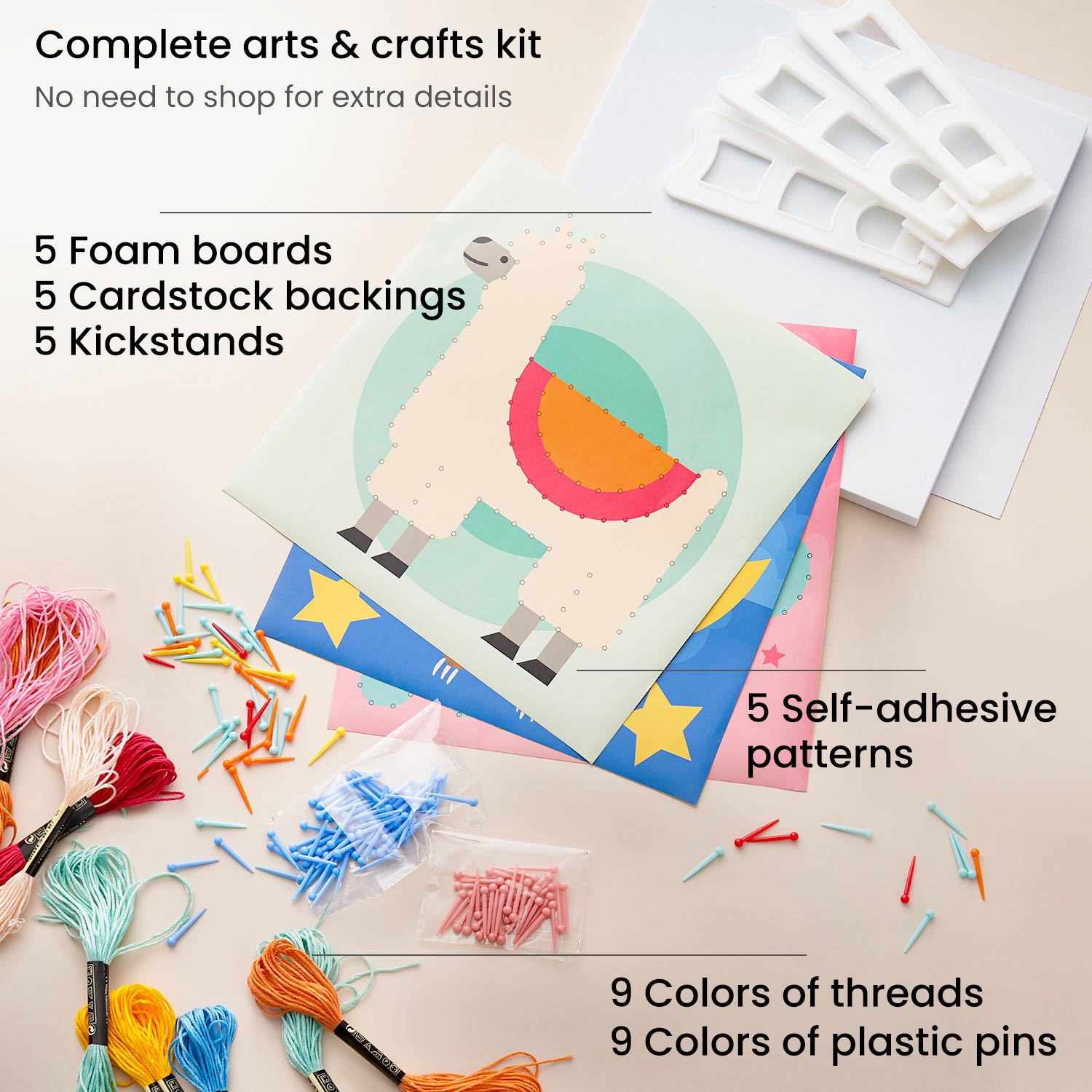 Toddler Art Kit for Pinterest Projects  Toddler art supplies, Toddler art, Art  kit