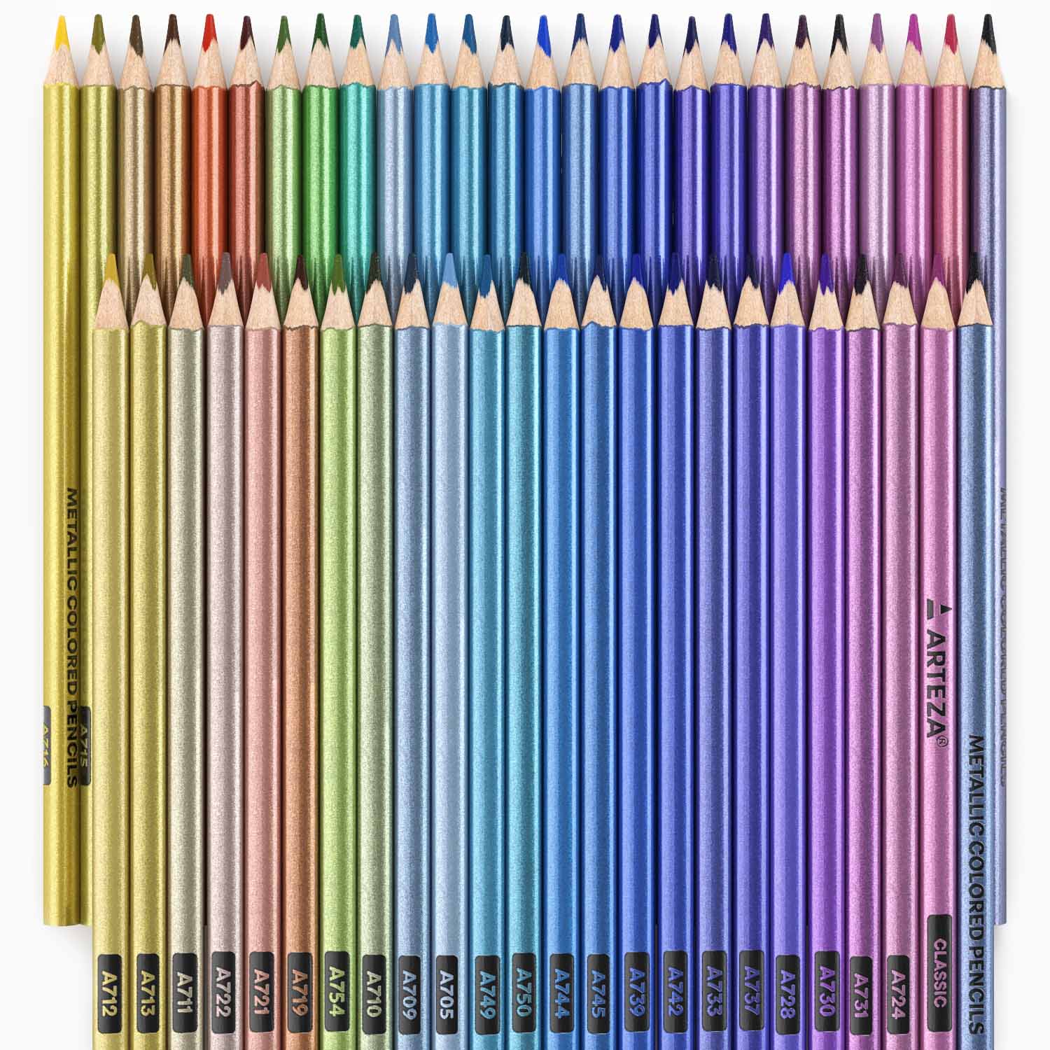 Studio Collection Watercolour Pencils Box Set of 50