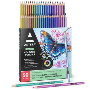 Using Arteza Expert Colored Pencils for Adult Coloring - by Anna