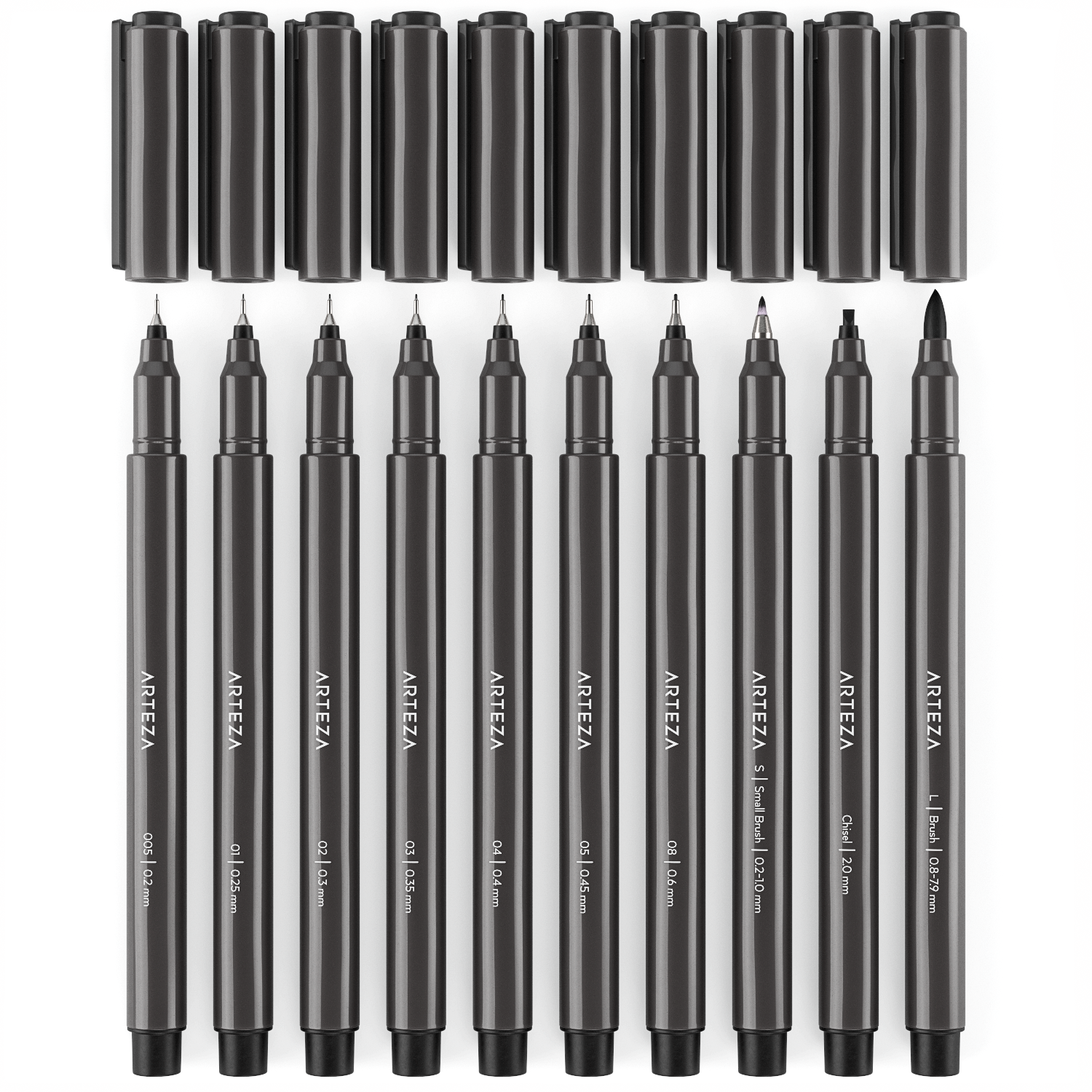 Micron Individual Artist Pens (Multiple Colors & Thickness