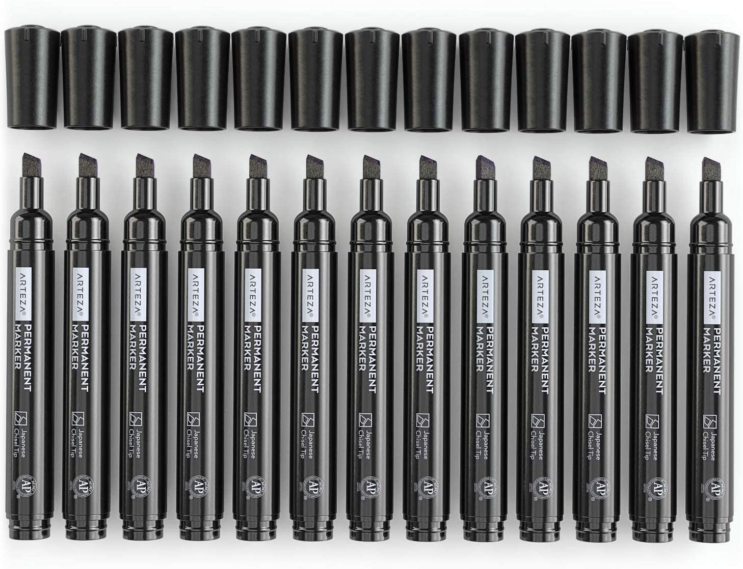  Permanent Markers, Fine Point, Black, 1-Set of 36 Count :  Everything Else