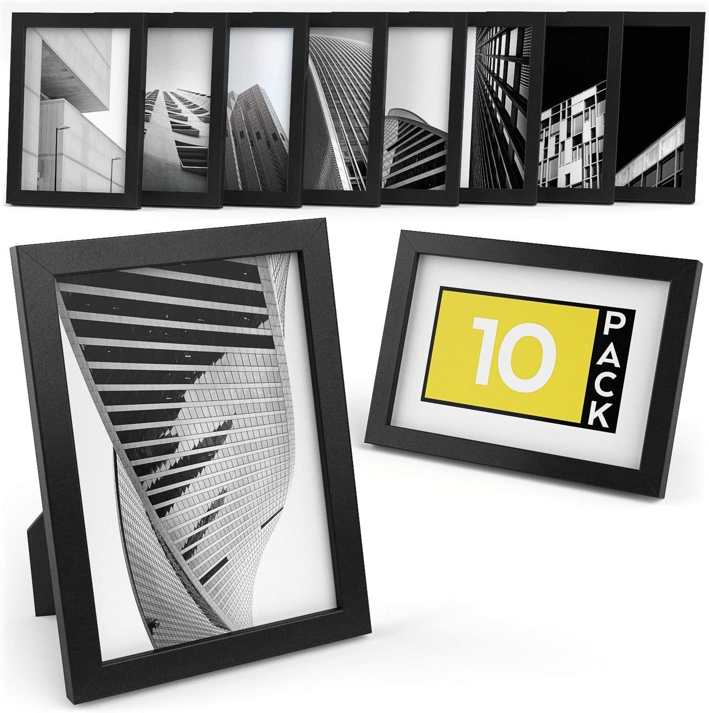 Premium Picture Frame, 5" x 7" - Pack of 10