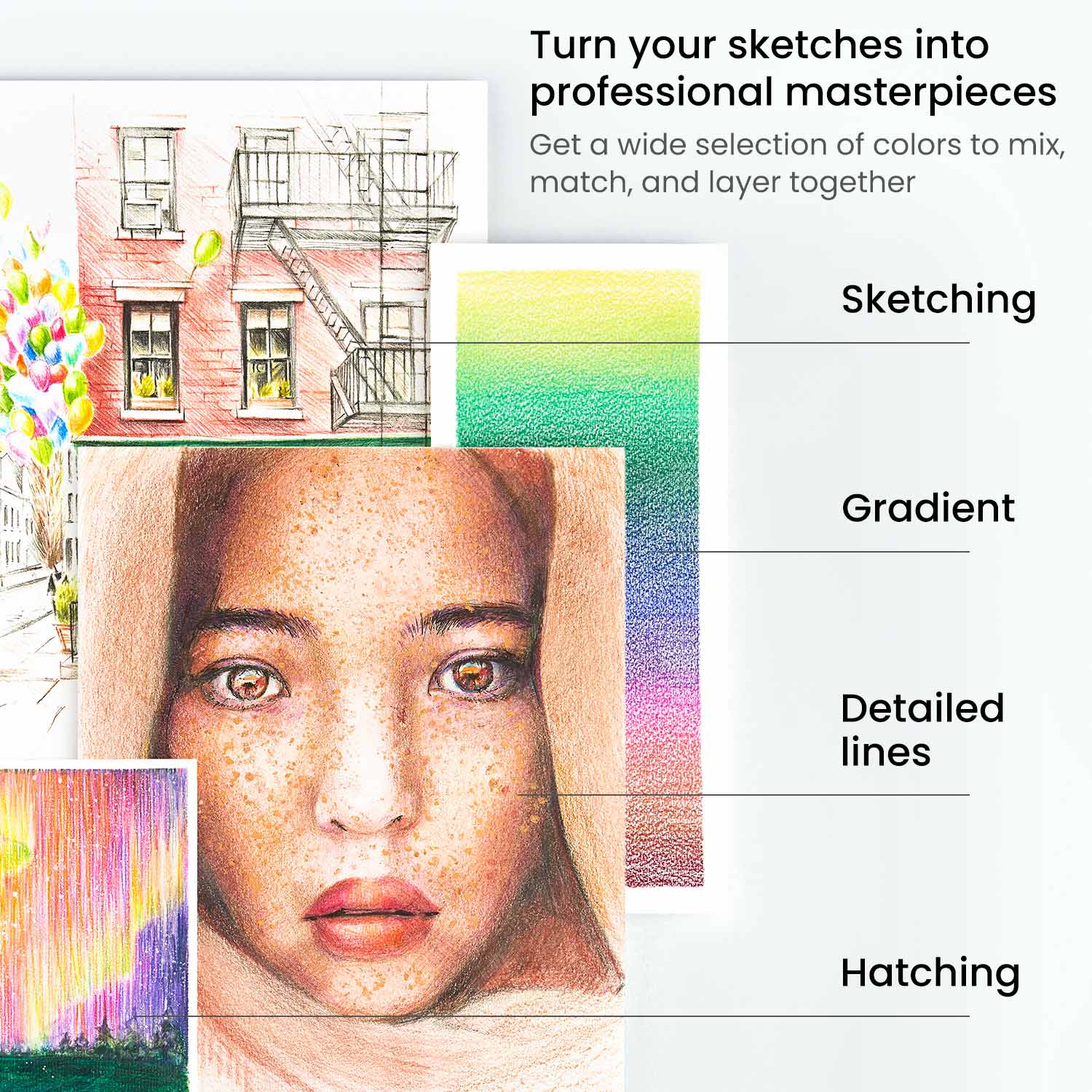 How to Create a Smooth Gradient with Colored Pencils