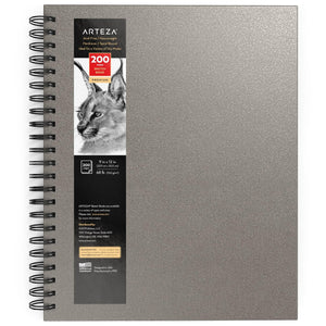 Gray Toned Sketchbook, 5.5 x 8.5, 50 Sheets