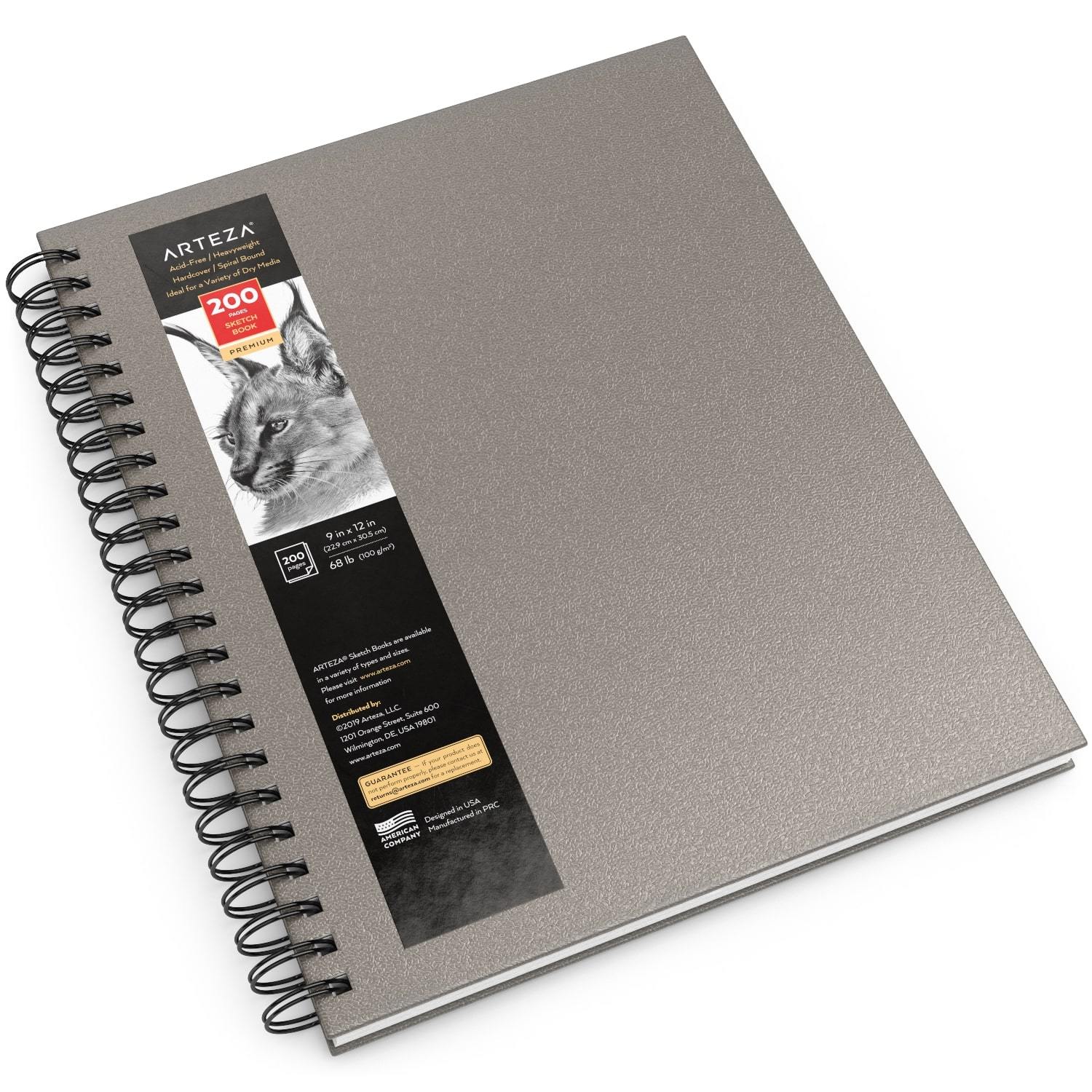 3 PACK - Incraftables Art Sketchbook (125 Pages) Spiral Bound. Hardcover  Perforated Paper Pad (8.5” x 11” Big) Art Sketch Book for Artists &  Beginners. Heavy Duty Sketch Notebook for Drawing & Panting (A4)