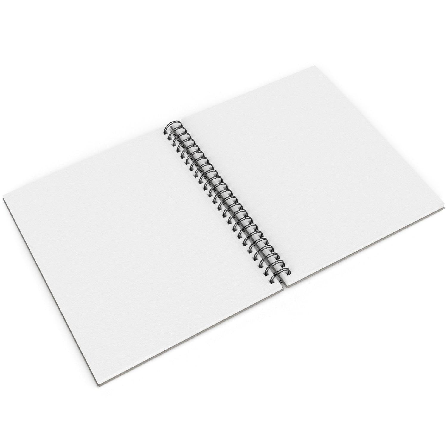  TEHAUX Sketchbook Notebook Spiral Notebook Blank