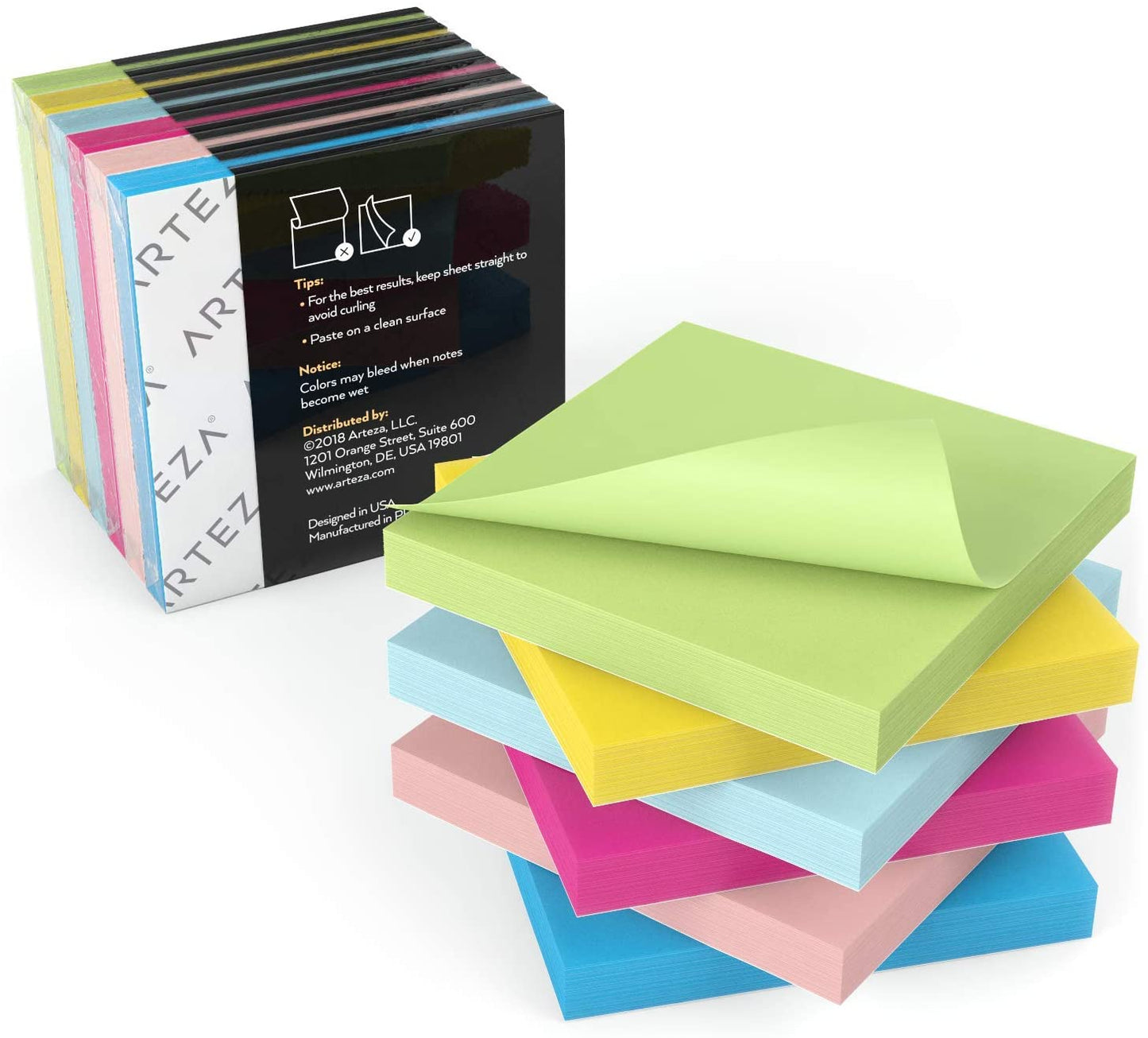 Sticky Notes, 100 Sheets - Pack of 48