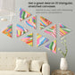 Triangle Stretched Canvas, 12" Sides - Pack of 10