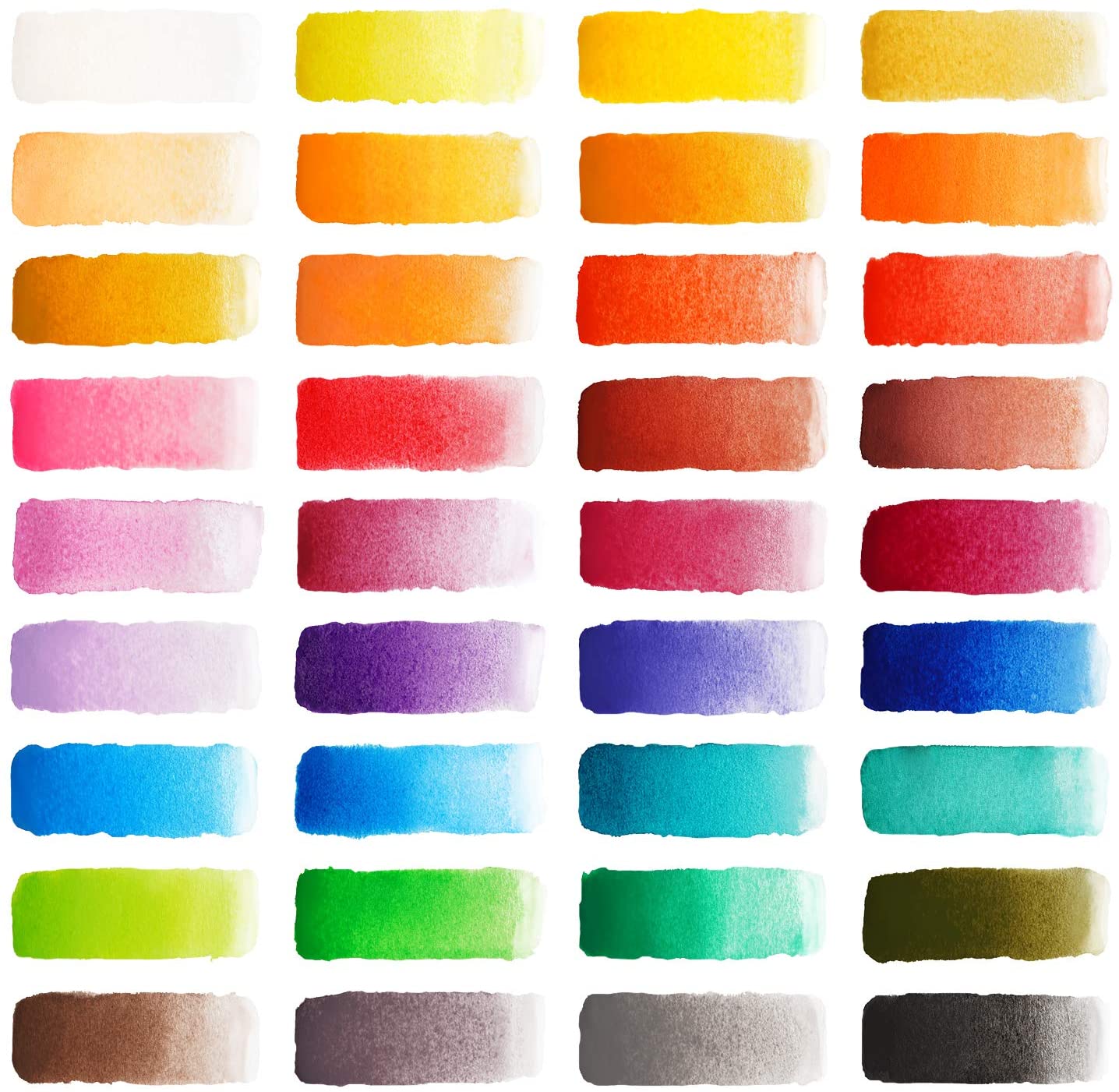 Watercolor Kit- 36 Colors + 1 Water Brush Pen