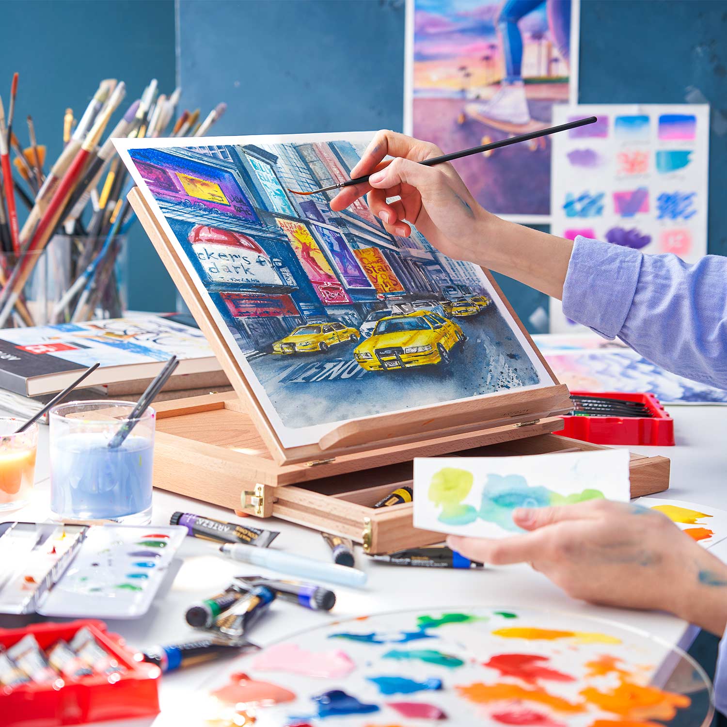 18 Color Art Advantage Watercolor Paint Set — Art Spot Studio