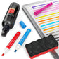 Whiteboard Cleaner Set with 12 Chisel Tip Dry Erase Markers