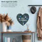 Express Yourself with Heart Chalkboard and Wood Board