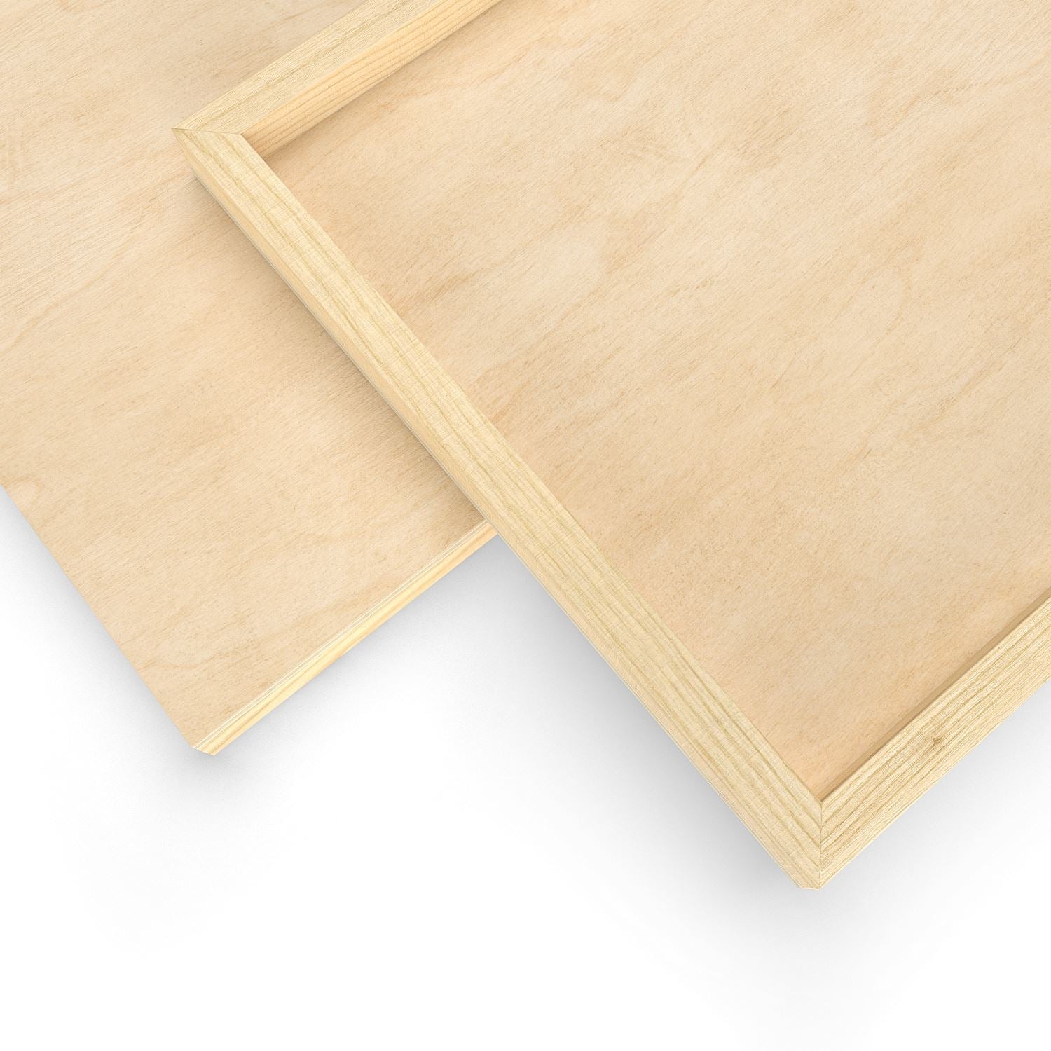 Arteza Wood Art Panels Art Supply Pack, 10x10 - 5 Pack