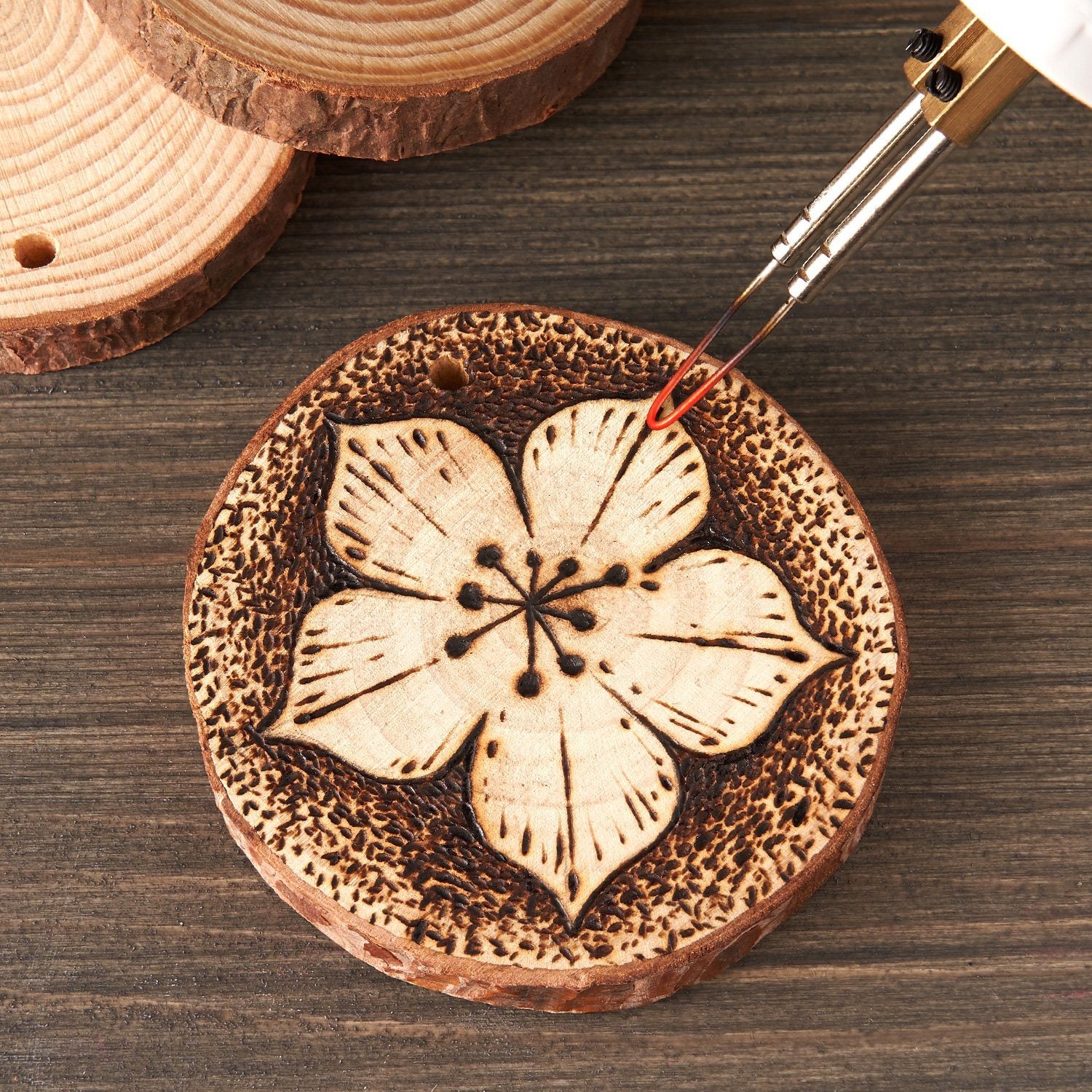 Creative Wood Slice Projects  Wood diy, Wood slices, Wood burning crafts